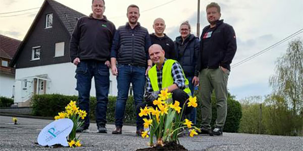Der Gewerbeverein Region Puderbach pflanzt ein Zeichen